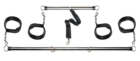 Fetish Fantasy Spread Em Bar and Cuffs Set Adult Toy Kit > Bondage Gear > Bondage Kits