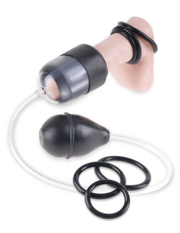 Fetish Fantasy Suck N Stroke Head Pump Penis Enlarger Toy Strokers - Manual