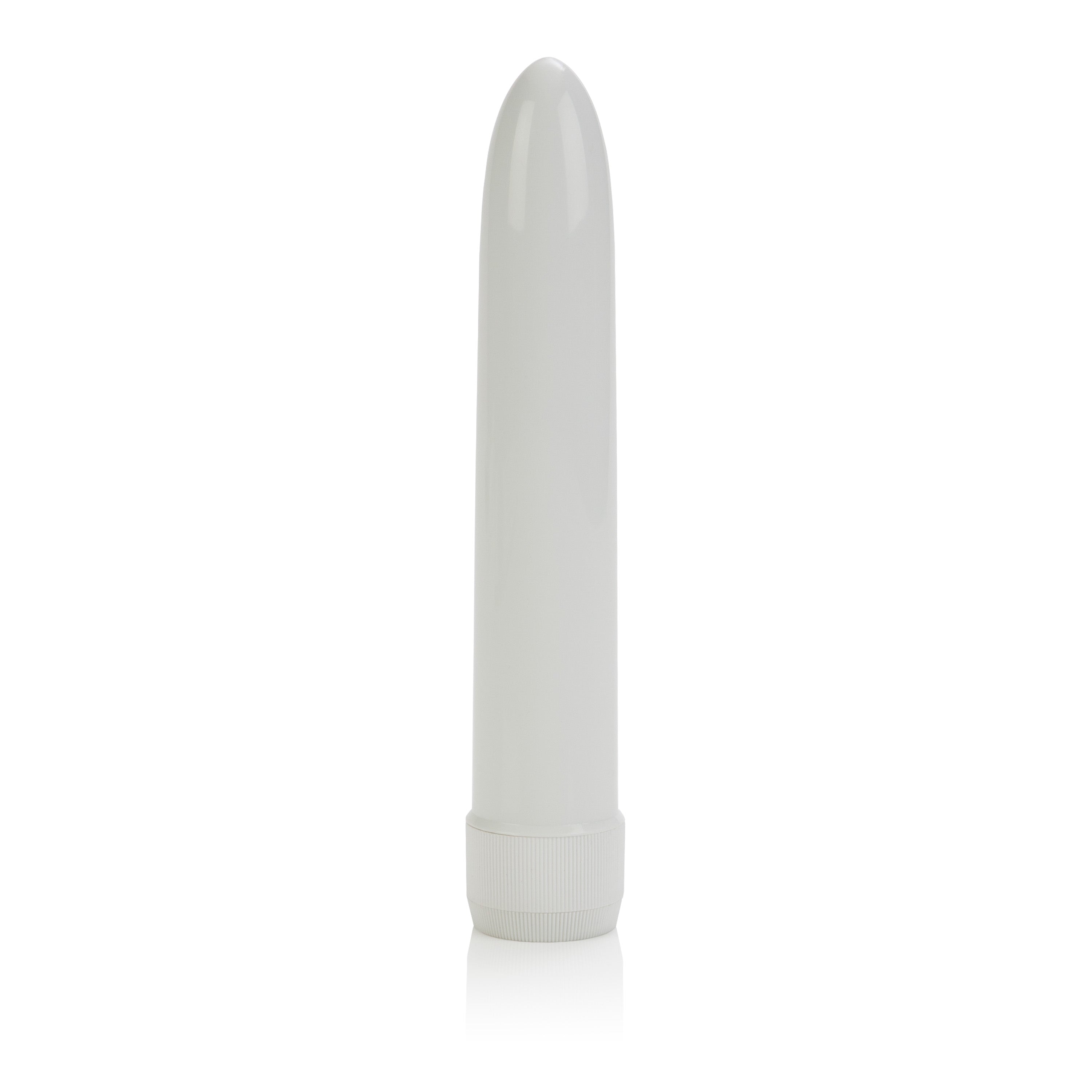 CalExotics Classic Slender White Vibrator Sleek and Powerful Vibrators