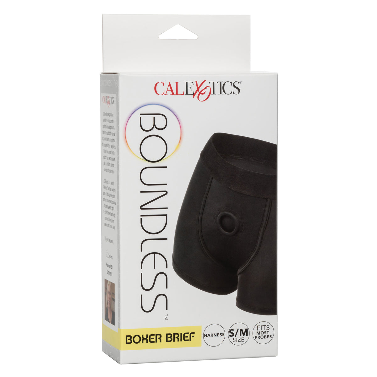Boundless Boxer Brief Harness Small Medium > Dildos > Strap On Harnesses