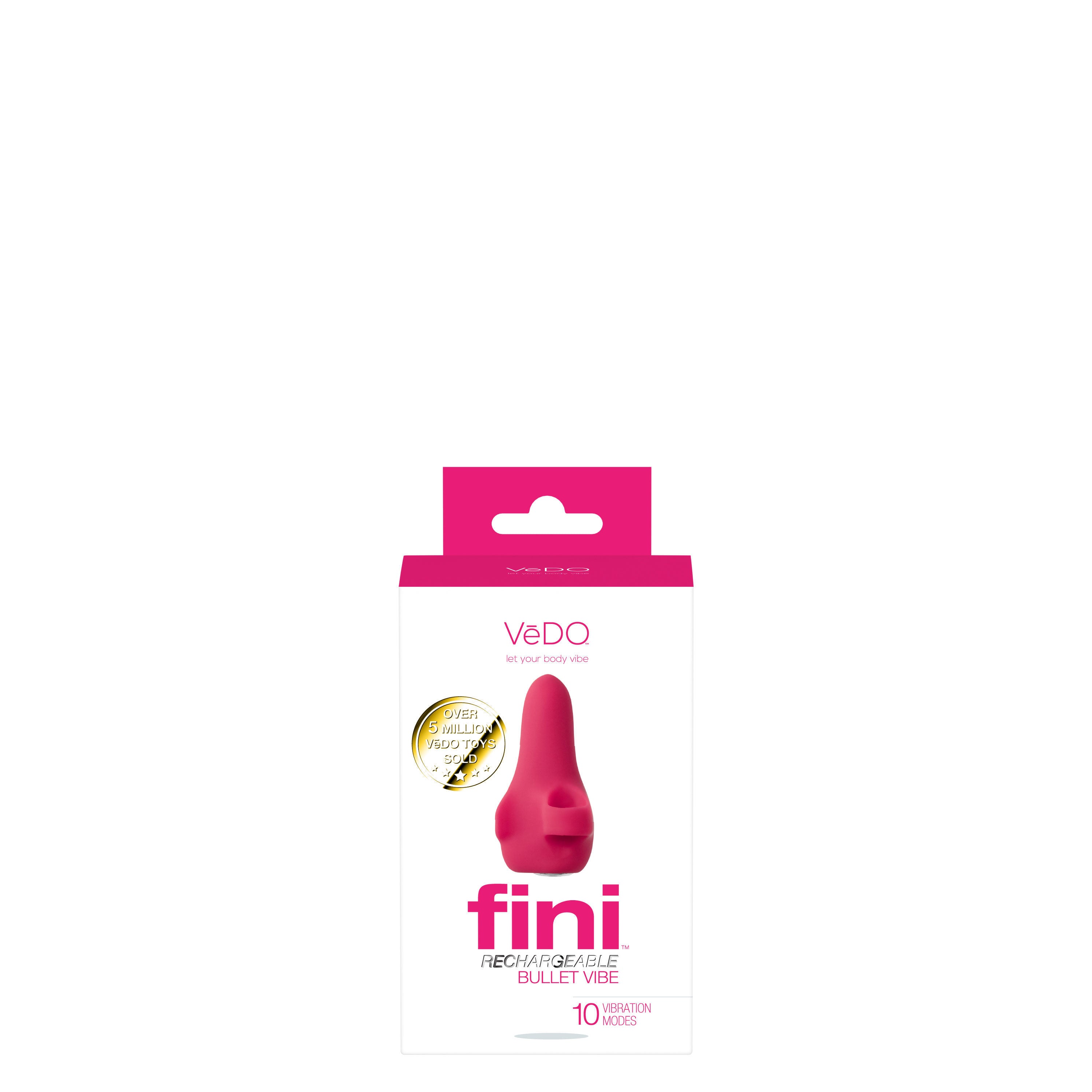 Fini Bullet Vibrator Pink with 10 Vibration Modes Secondary image