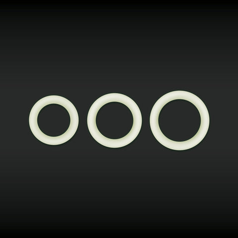 Firefly Halo Glow In Dark Clear 60 Millimeter Cock Ring COCK RINGS