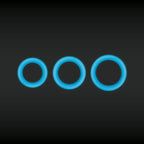 Firefly Halo Glow In The Dark Small Silicone Cock Ring 50mm > Cock Ring > Single