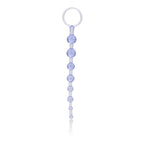 First Time Love Beads Purple Slim Graduated Flexible Anal Beads with EZ Retrieval Ring > Anal Range > Anal Beads