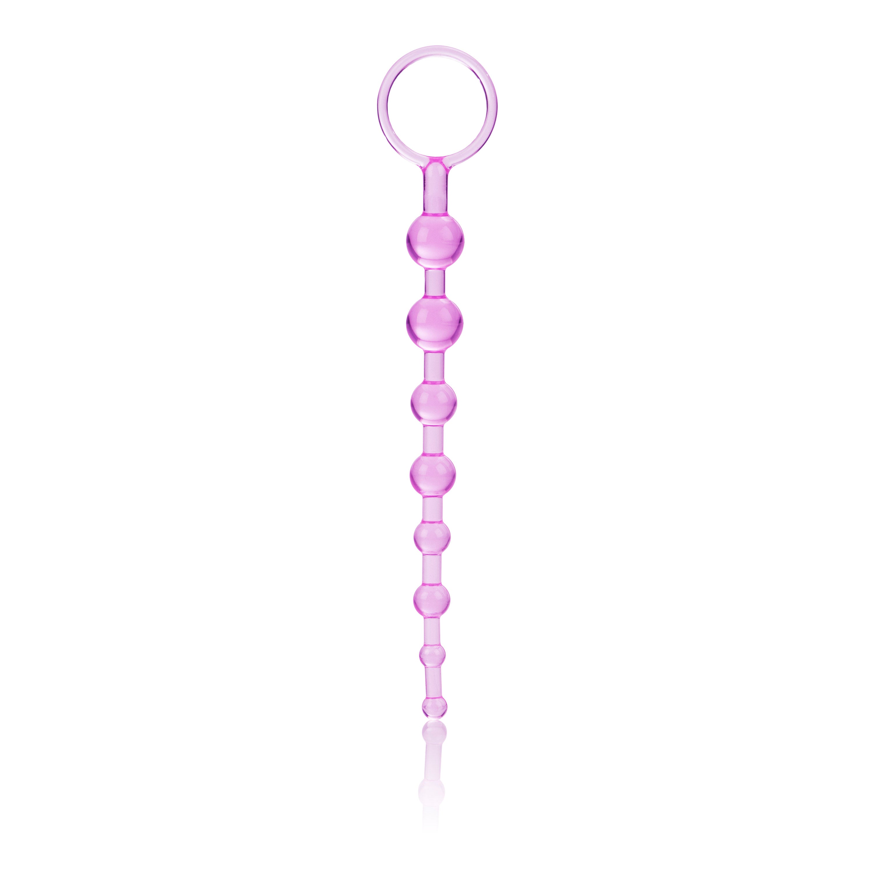 First Time Love Beads in Pink > Anal Range > Anal Beads