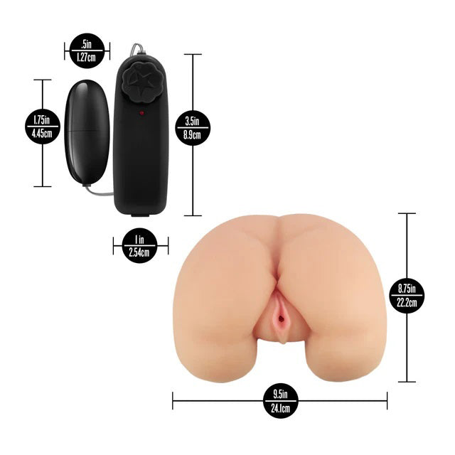 Enlust Talia (Beige) – Life-Sized Dual Entrance Masturbator > Sex Toys For Men > Assbators