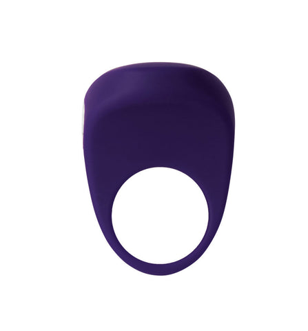 Driver Rechargeable Vibrating Silicone C-Ring for Men Black Cock Rings Vibrating