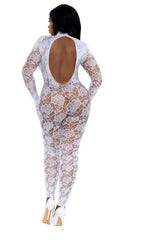 Gloved Bodystocking Dmnd – Nylon Spandex Bodystocking > Clothes > Bodies and Playsuits