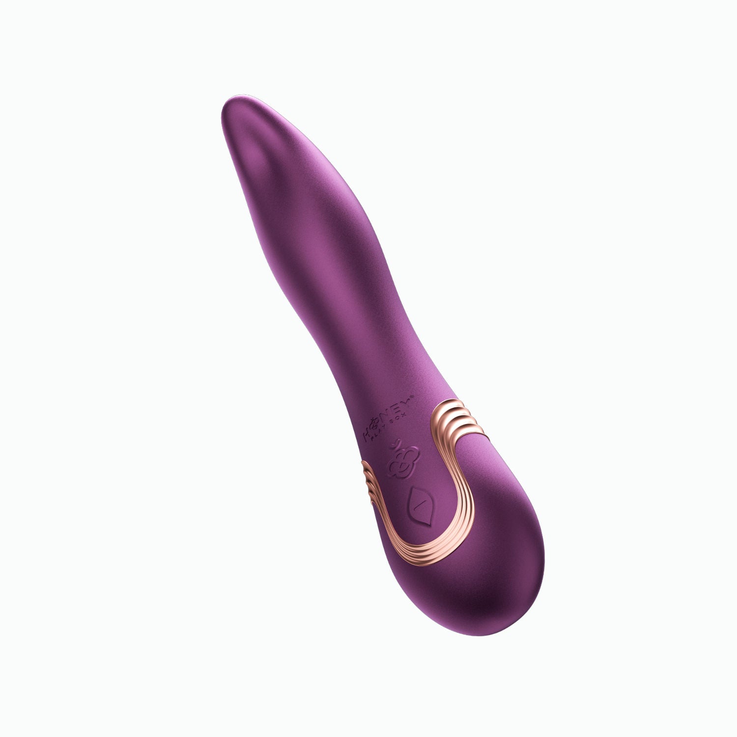 Fling App Controlled Tongue Vibrator with 9 Licking Modes Purple Couples Toys