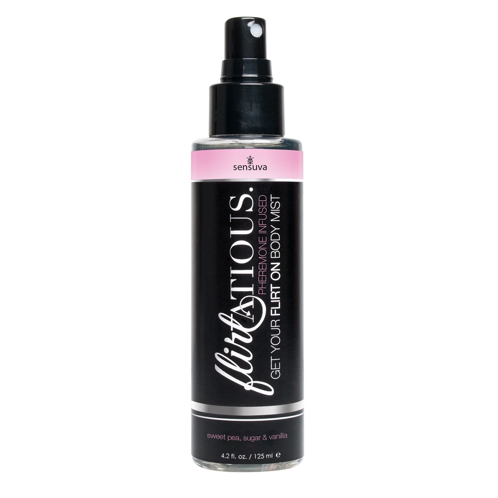 Flirtatious Vanilla Sugar Sweet Pea Pheromone Body Mist 125ml Perfume Spray