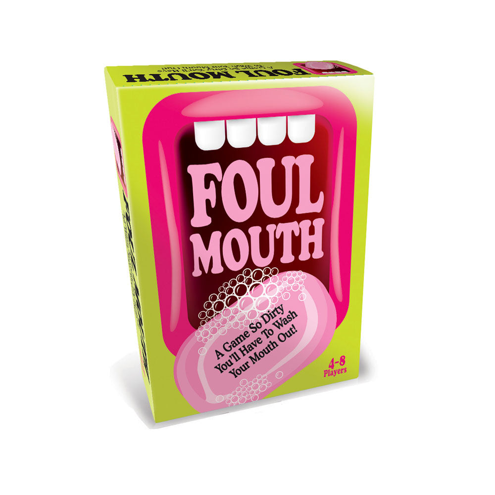 Foul Mouth Card Game – Fast-Paced Profanity Twist for 2-6 Players Card Game > Novelties > Card Games
