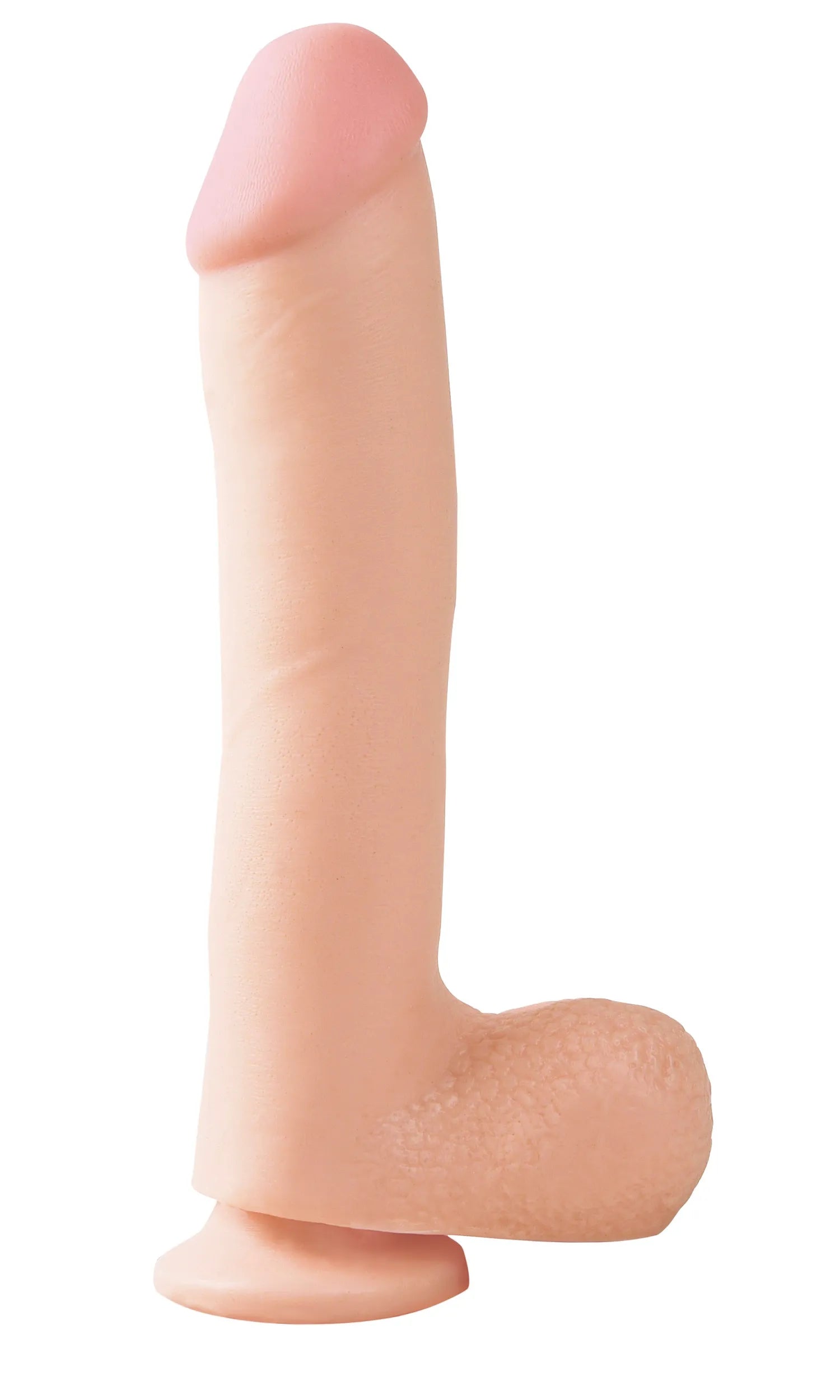 Basix Rubber Works 10 Inch Dong with Suction Cup Silicone Dildo > Dildos > Large Dildos