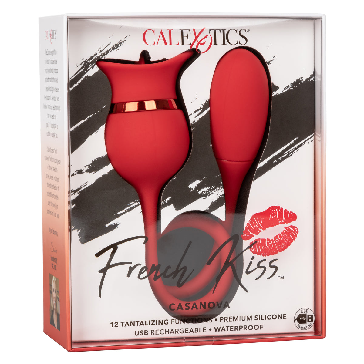 Casanova French Kiss – Dual Motor Vibrating Bullet Teaser Vibrator > Sex Toys For Ladies > Clitoral Vibrators and Stimulators