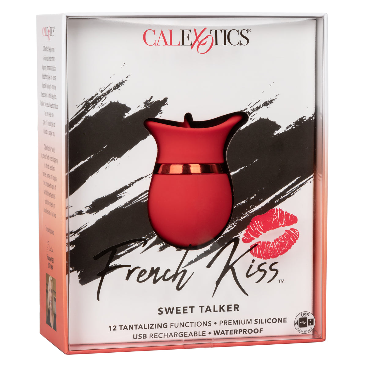 French Kiss Sweet Talker – Compact Massager with 12 Flickering Functions Vibrator > Vibrators > Finger Vibrators