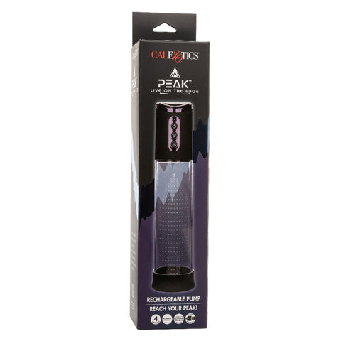Peak Rechargeable Penis Pump with Powerful Automatic Suction Black PUMPS Male Electric