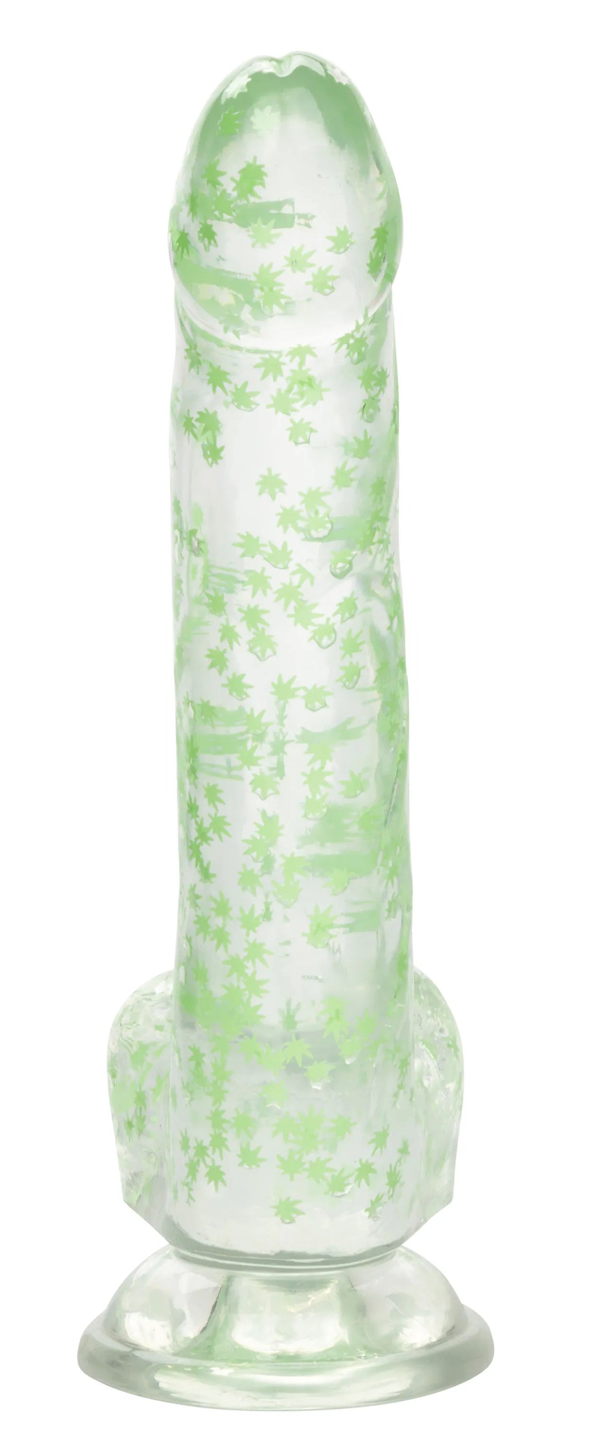 Naughty Bits I Leaf Dick – Glow-in-the-Dark 8 Inch Dildo > Dildos > Realistic Dildos