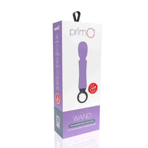 Primo Wand Rechargeable Vibe by Screaming O in Kiwi Color Vibrators