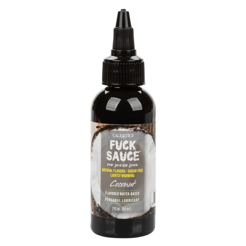 Fuck Sauce Flavored Water Based Personal Lubricant Coconut 2oz Speciality Lubricants