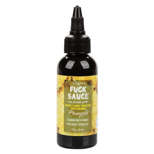 Fuck Sauce Flavored Water Based Personal Lubricant Pineapple 2oz Speciality Lubricants