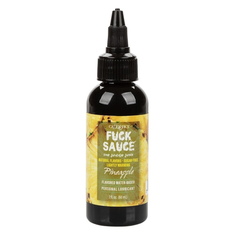Fuck Sauce Flavored Water Based Personal Lubricant Pineapple 2oz Speciality Lubricants