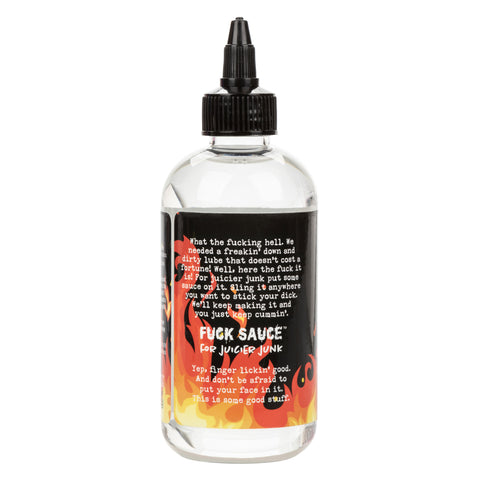 Fuck Sauce Hot Extra Warming Personal Lubricant Cinnamon Flavored Water-Based Lube 8 fl. oz Speciality Lubricants