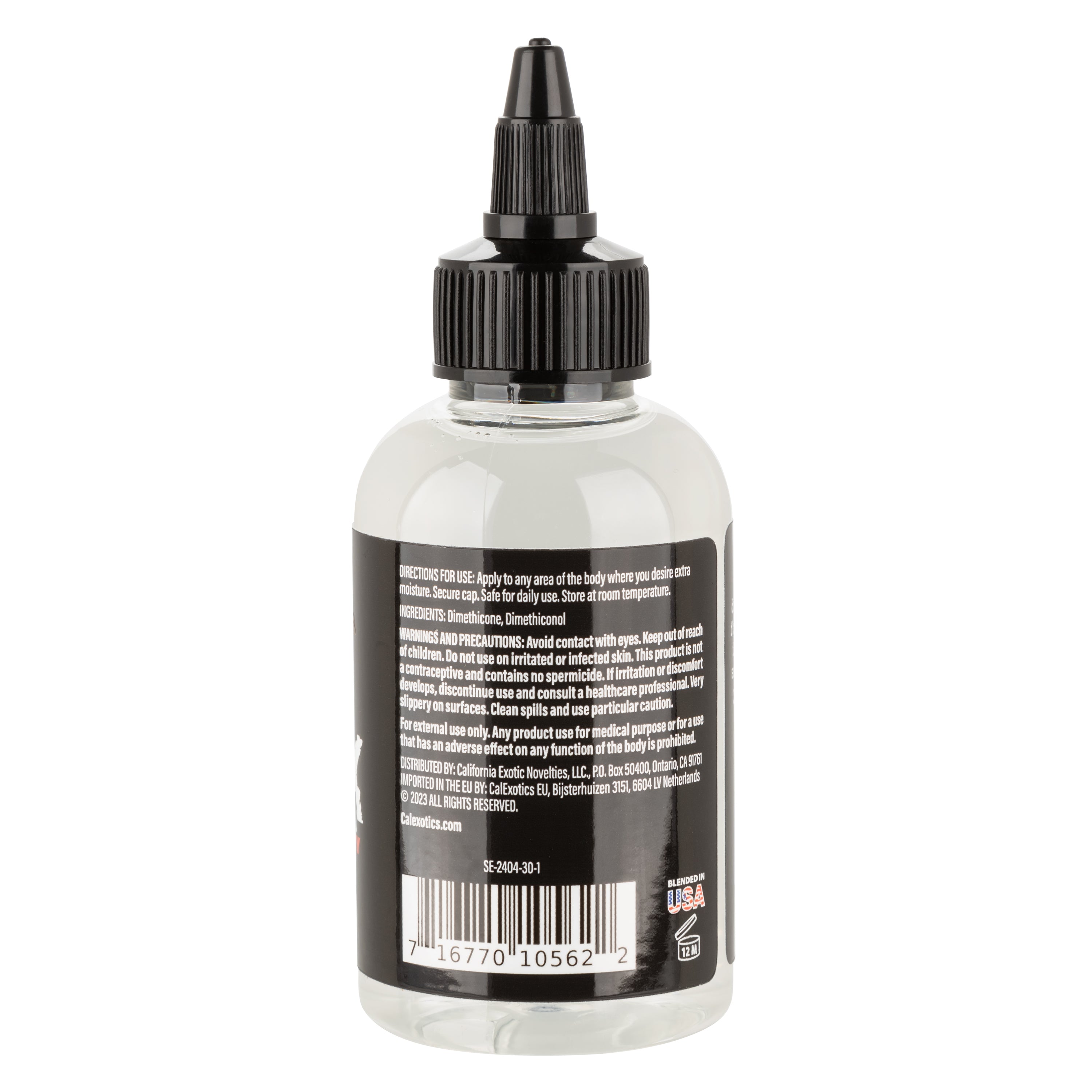 Fuck Sauce Slick Super Slippery Silicone Lubricant 4 fl. oz Clear Bottle Secondary image