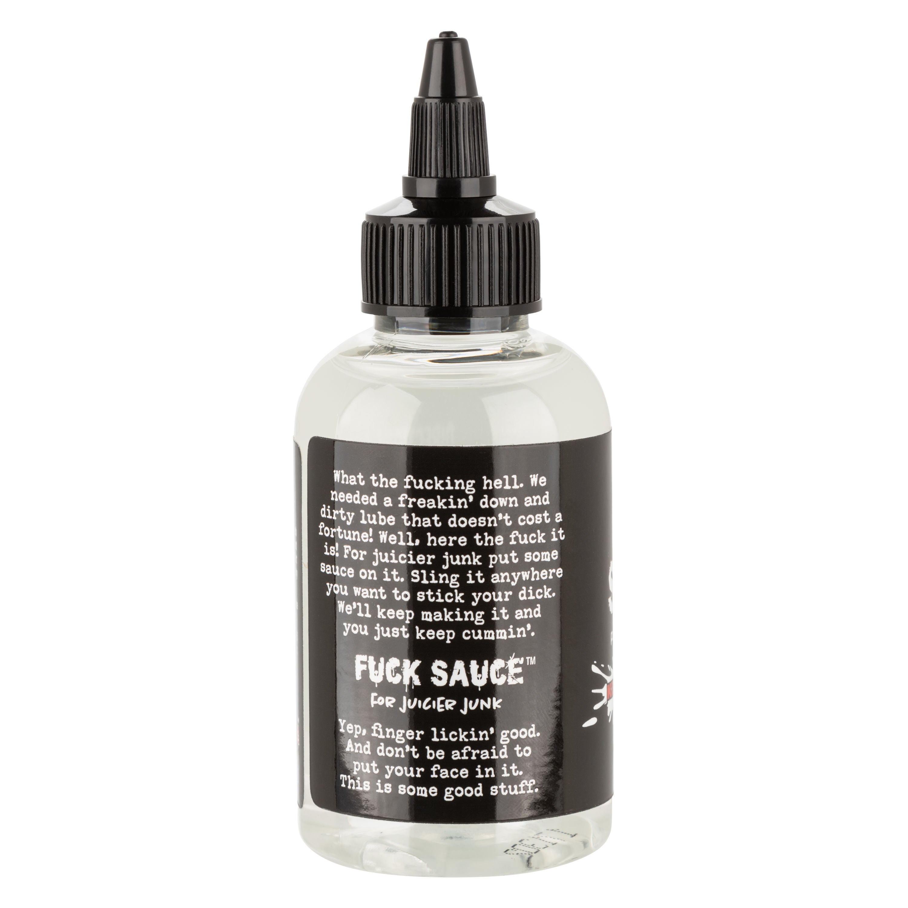 Fuck Sauce Water-Based Personal Lubricant 4 Oz for Intimacy Speciality Lubricants