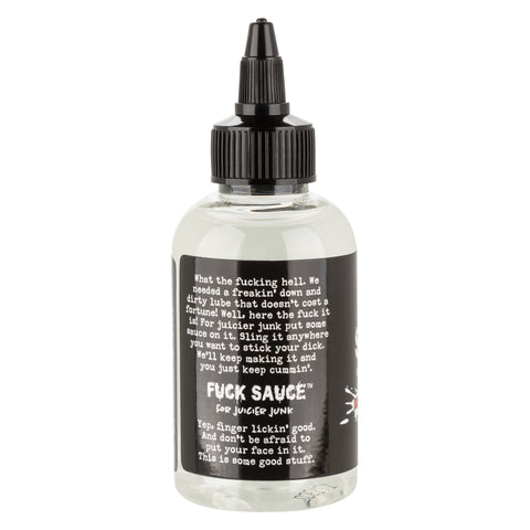 Fuck Sauce Water-Based Personal Lubricant 4 Oz for Intimacy Speciality Lubricants