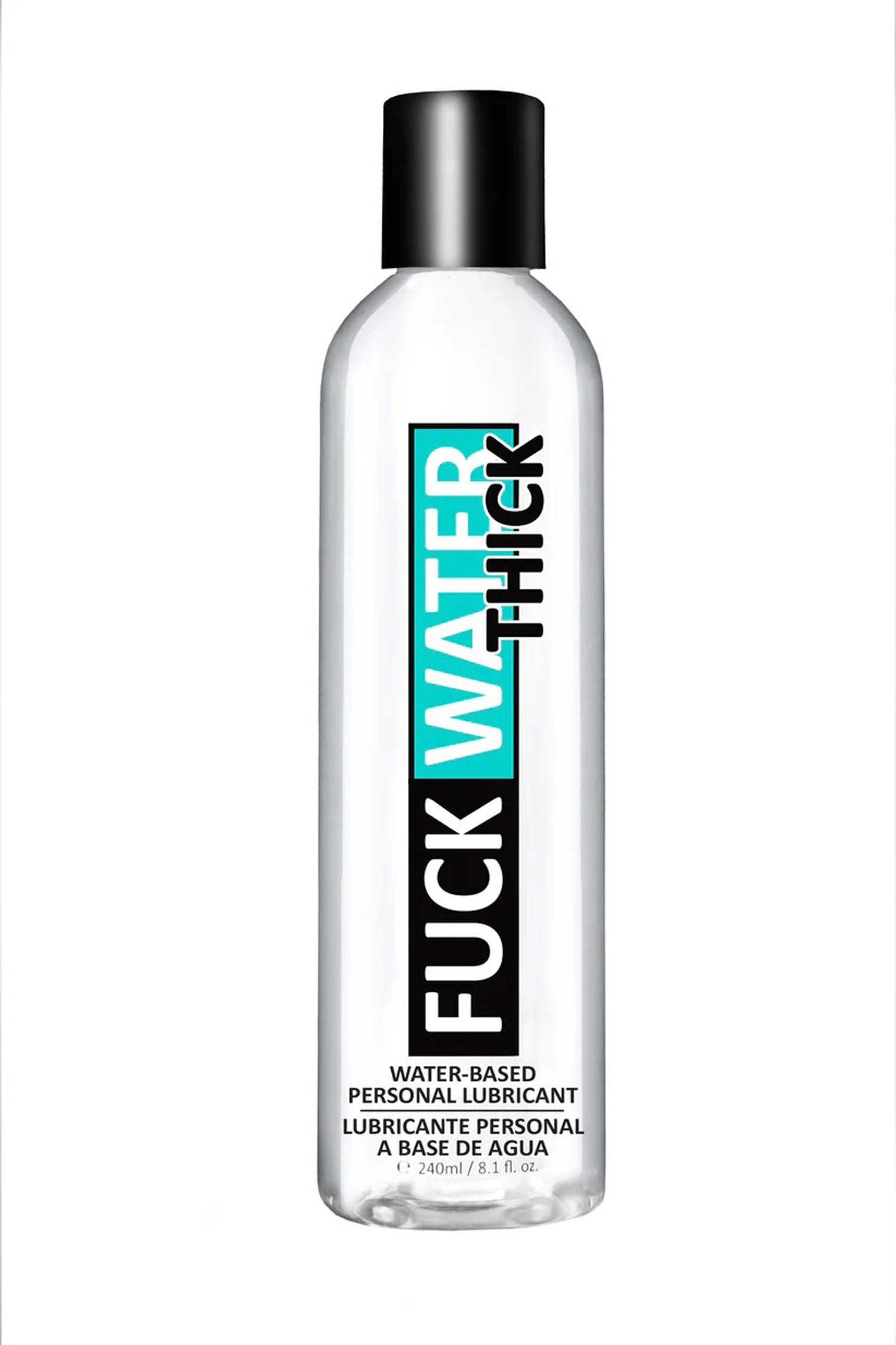 FuckWater Thick Clear Water Based Lubricant 2oz Bottle Secondary image