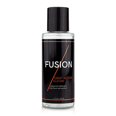 Fusion Deep Action Silicone Personal Lubricant Pump Bottle 2 Oz Silicone Lubricant