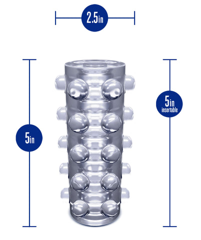 Rize Swich Self Lubricating Clear Stroker Compact Travel Strokers - Manual