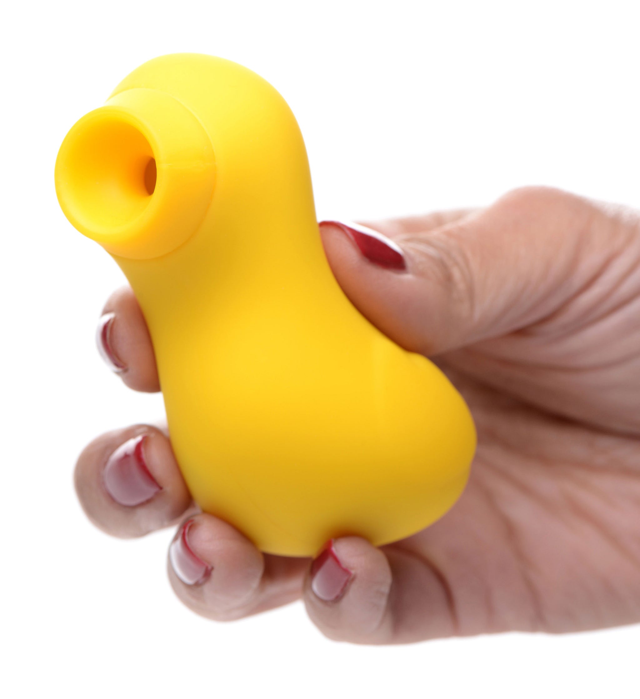Shegasm Sucky Ducky Clit Stimulator in Pink Yellow > Sex Toys For Ladies > Air Pulsation