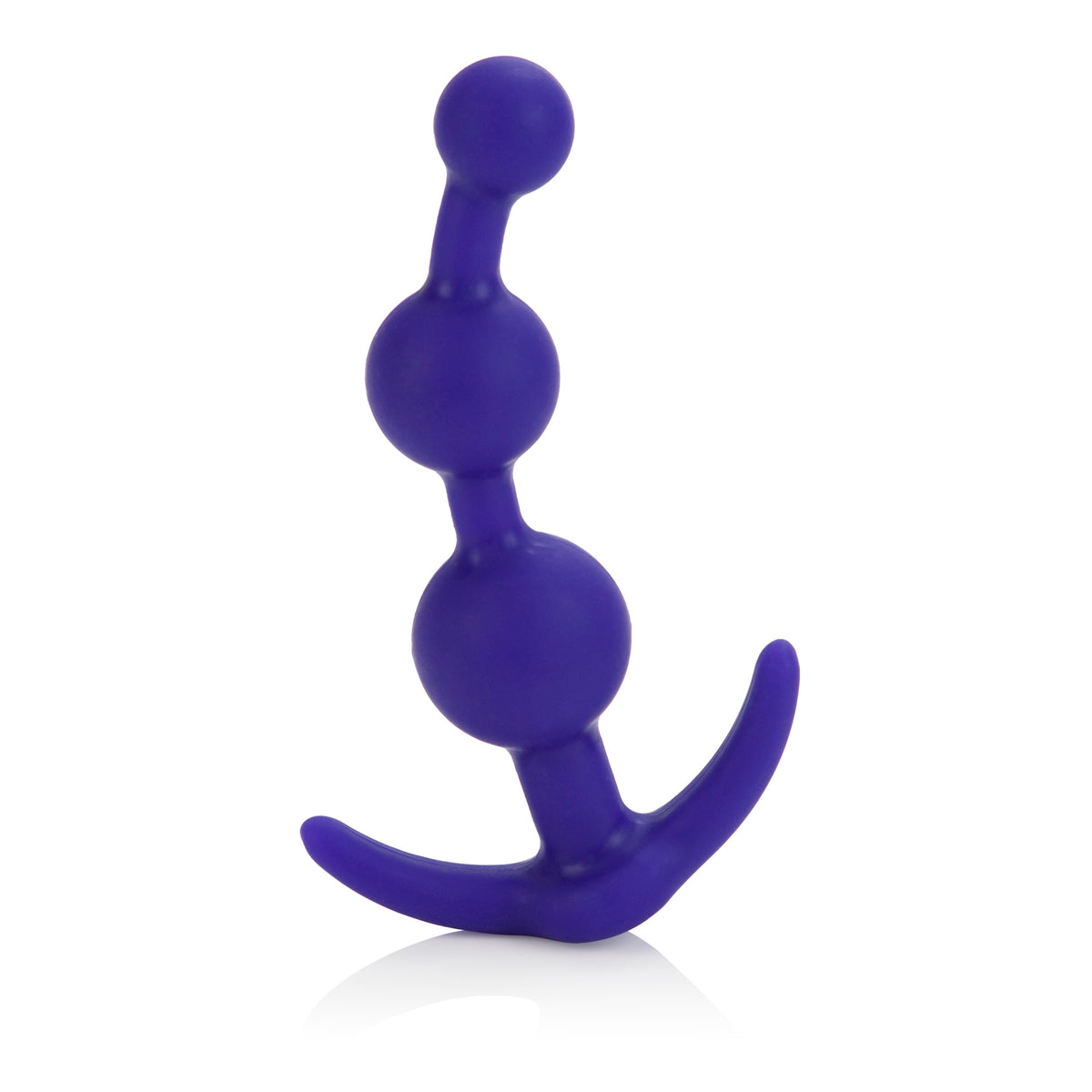 Booty Call Purple Silicone 4.75" Anal Beads with Easy Pull Handle > Anal Range > Anal Beads