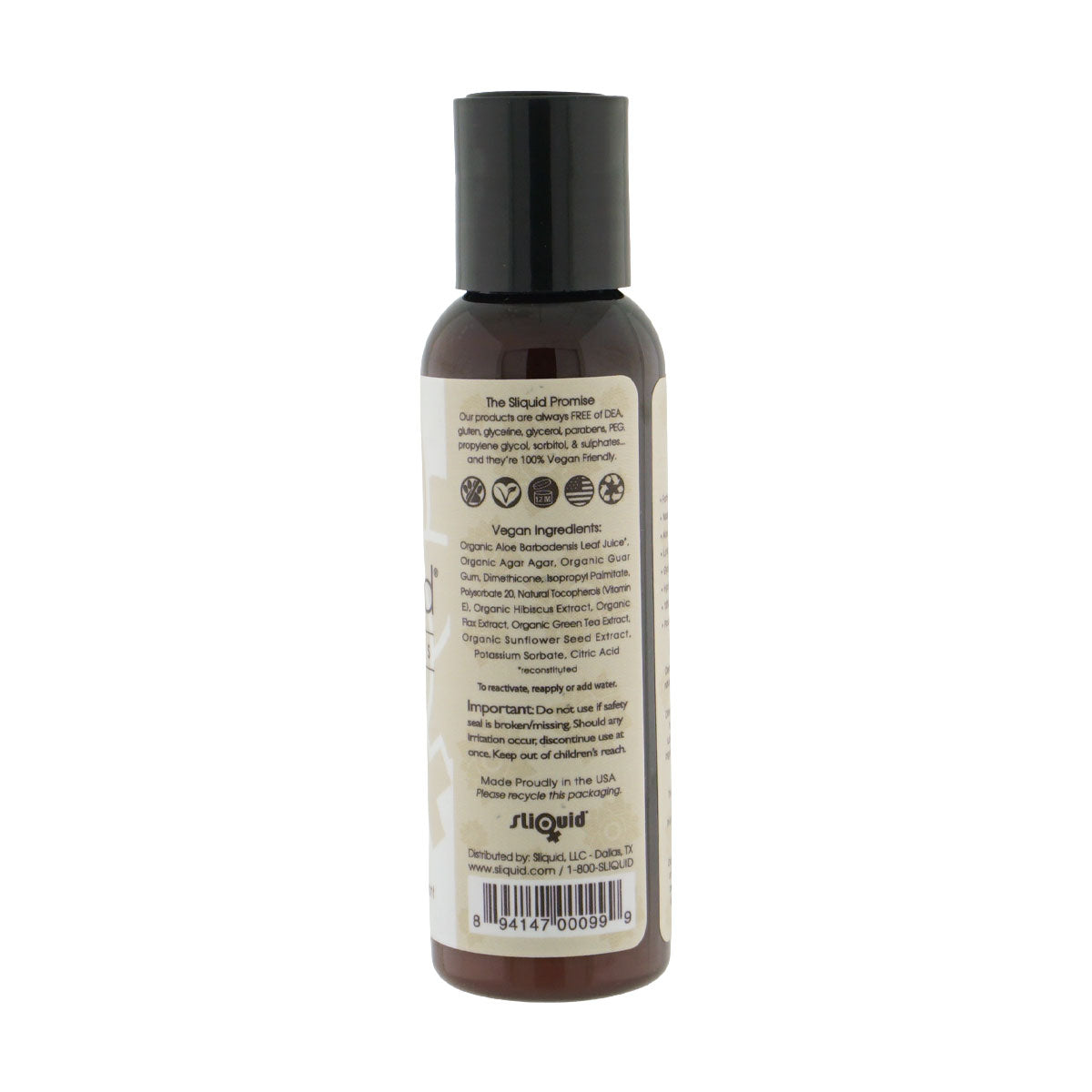 Organics Silk Natural Aloe Silicone Lubricant Smooth Glide > Lube > Silicone