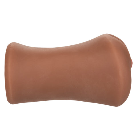 Stroke It Juicy Pussy (Brown) – Stroking Sleeve > Sex Toys For Men > Masturbators > Manual