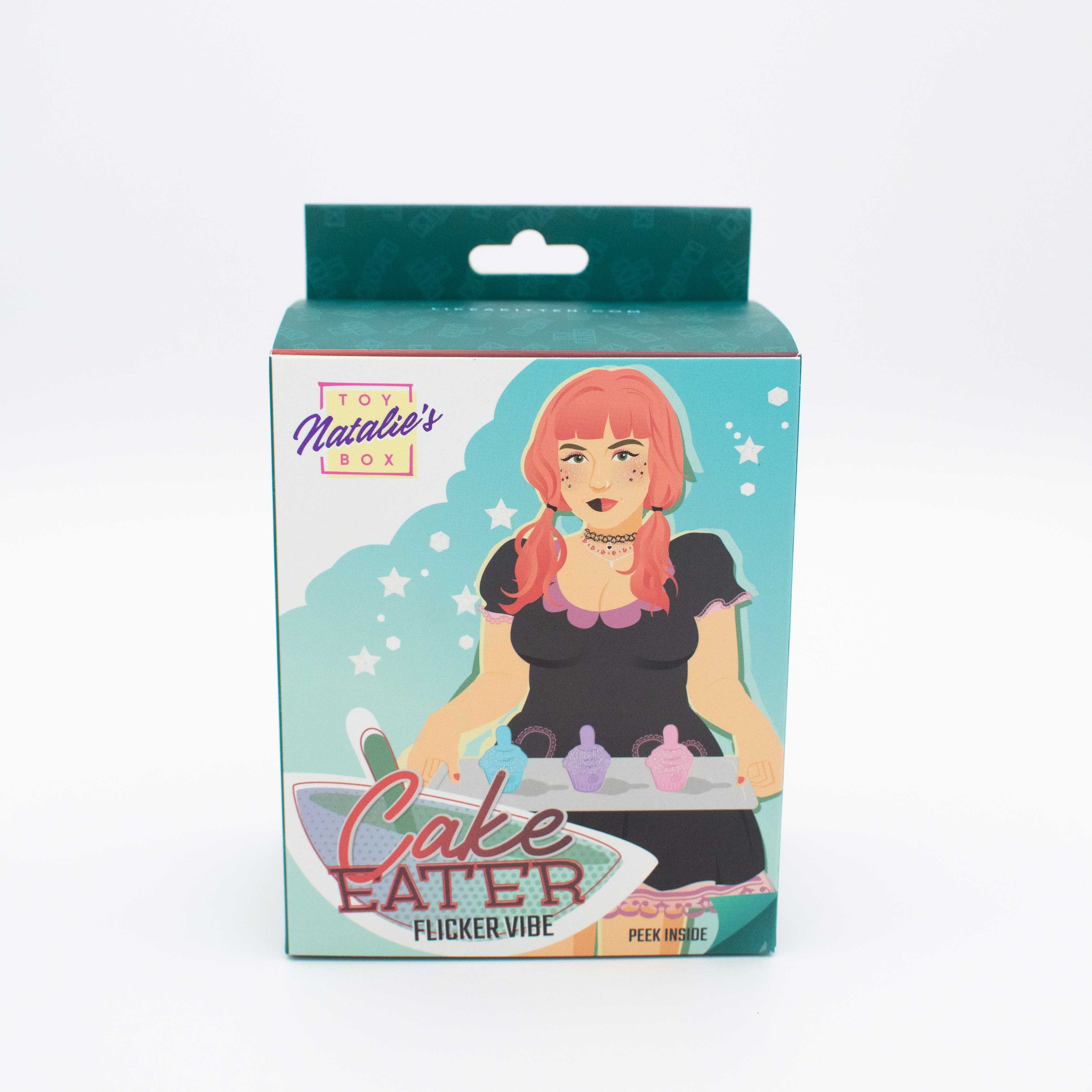 Like A Kitten Cake Eater Blue Clit Flicker Stimulator Toy Purple > Vibrators > Finger Vibrators