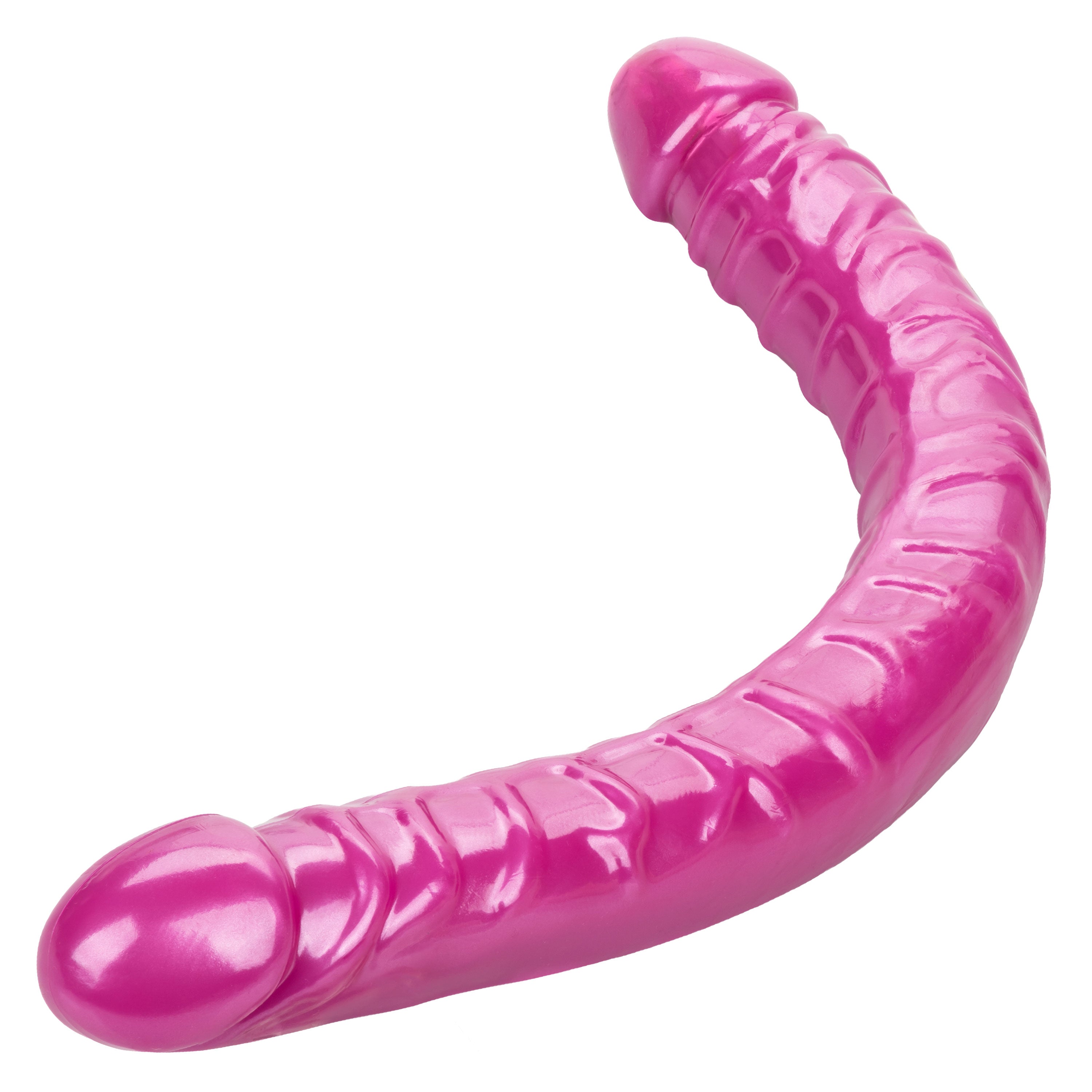 Size Queen 17 Inch Double-Ended Blue Dildo for Intimate Play Double Dongs
