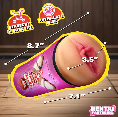 Hentai Fantasies Misato the Shibari Girl – Pussy Masturbator > Sex Toys For Men > Masturbators > Onahole