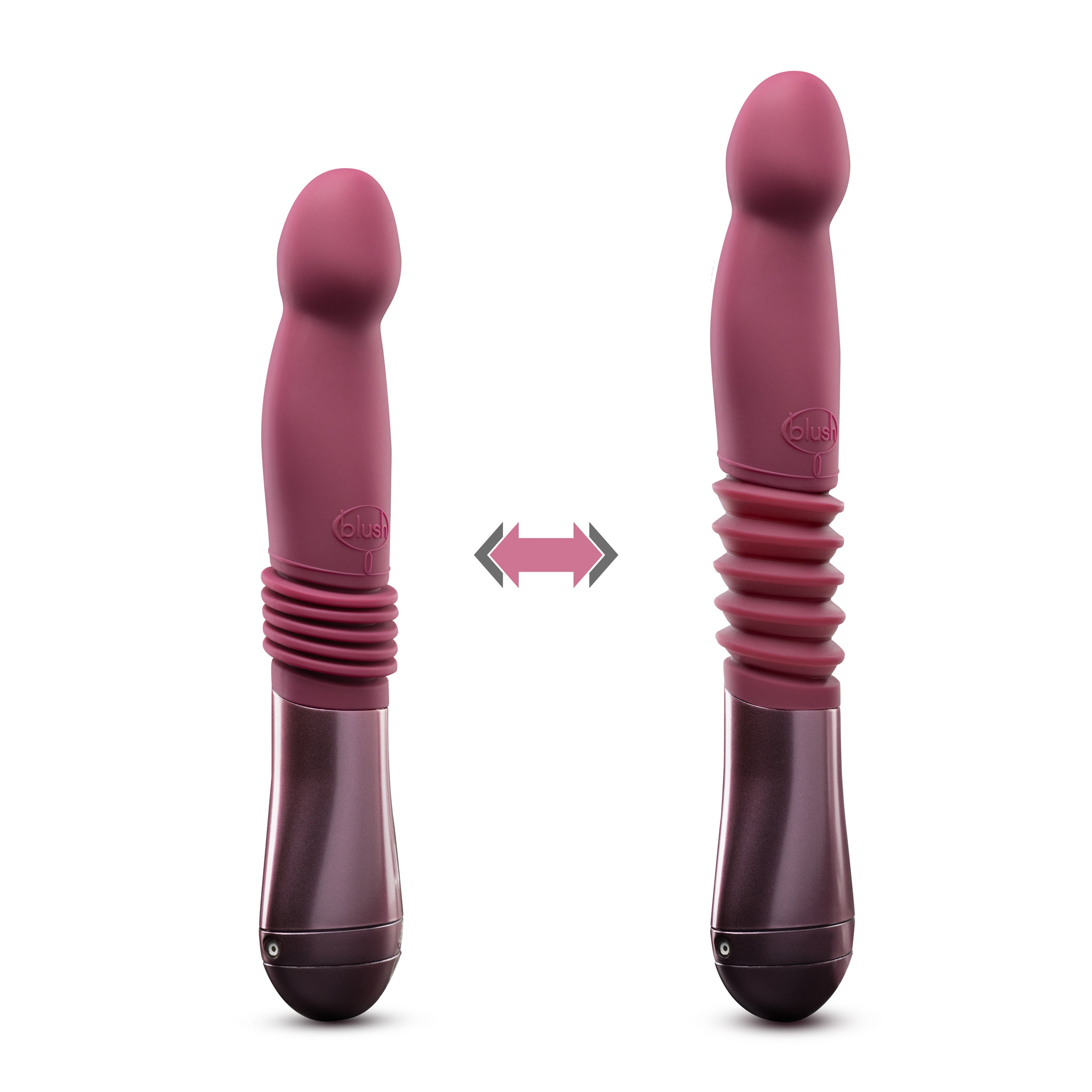 Temptasia Trixie (Wine) – Thrusting Dildo > Dildos > Thrusting Dildos