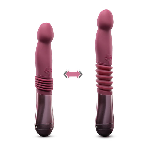 Temptasia Trixie (Wine) – Rechargeable Thrusting Dildo DONGS Thrusting