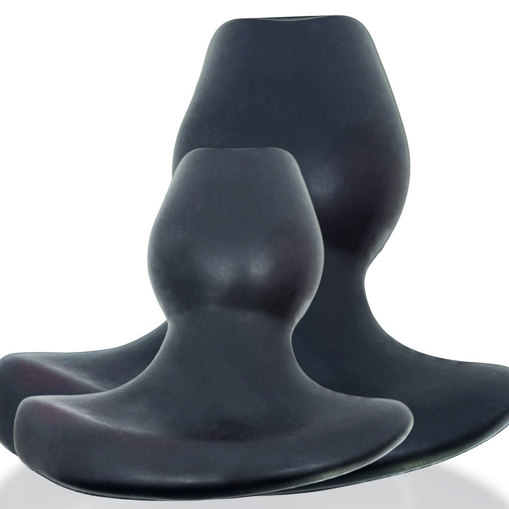 Morph Hole 2 - Large - Black Ice Butt Plugs - Hollow