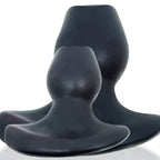 Morph Hole 1 (Black Ice) – Small Silicone Gaping Plug > Anal Range > Tunnel and Stretchers