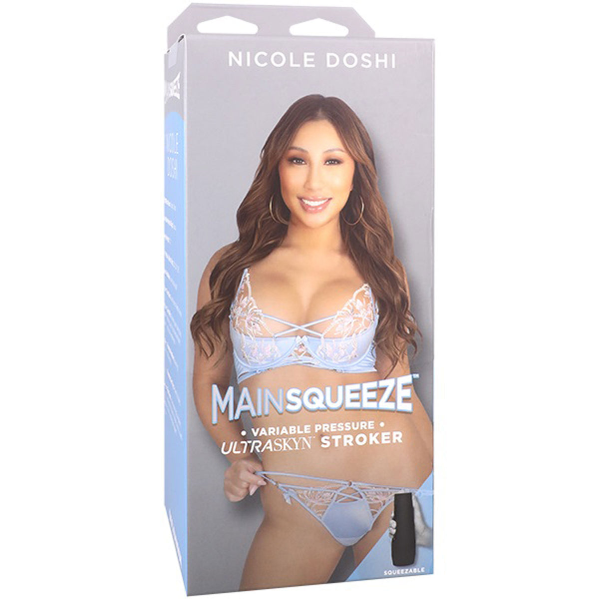Nicole Doshi Main Squeeze Ultraskyn – Lifelike Textured Hard-Case Male Masturbator > Sex Toys For Men > Masturbators > Pornstar