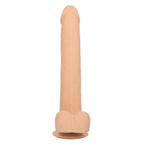 Size Queen 10 Inch Realistic Dildo in Ivory > Dildos > Large Dildos