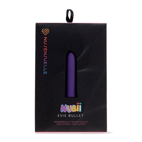 Nu Sensuelle Nubii Evie Purple Bullet Vibrator with 5 Modes Purple BULLETS & EGGS