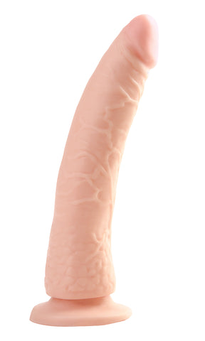 Basix Rubber Works Slim 7 Flesh 17.8 cm Dong Beige Dongs Realistic