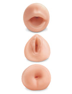 Pipedream Extreme Toyz All 3 Holes Masturbators > Sex Toys For Men > Masturbators > Manual