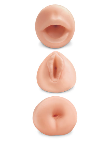 Pipedream Extreme Toyz All 3 Holes Masturbators Strokers - Manual