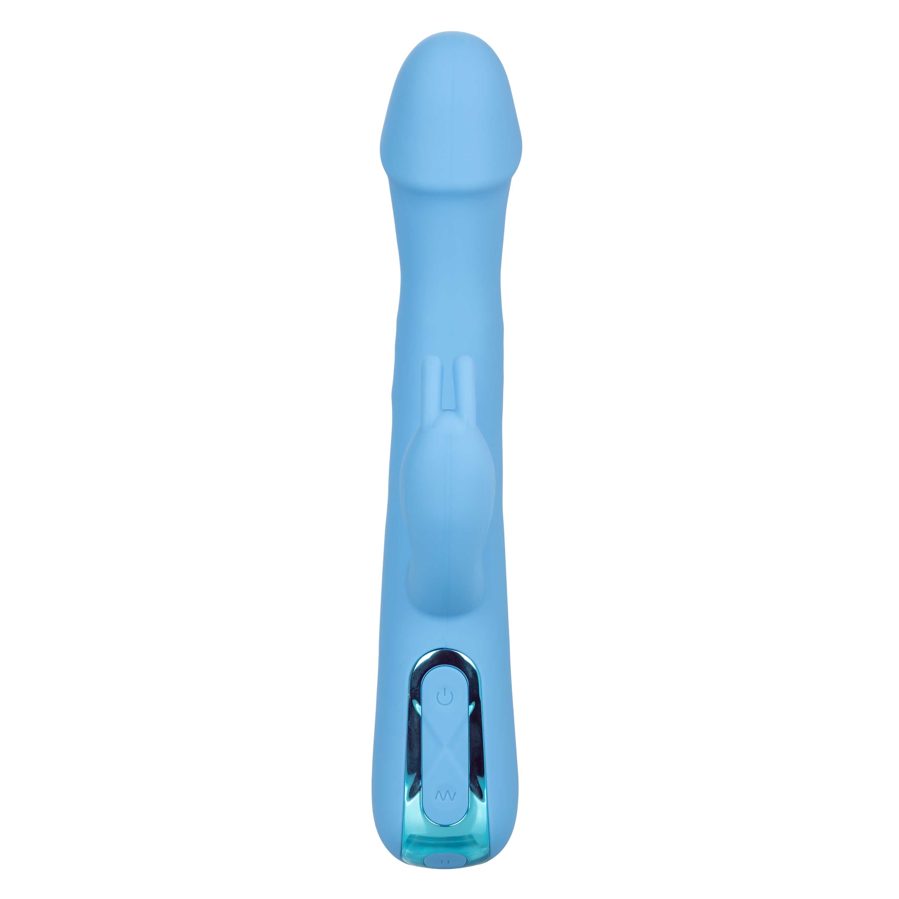 Jack Rabbit Elite Rotating Rabbit Vibrator with 10 Functions Blue VIBRATORS-RABBIT