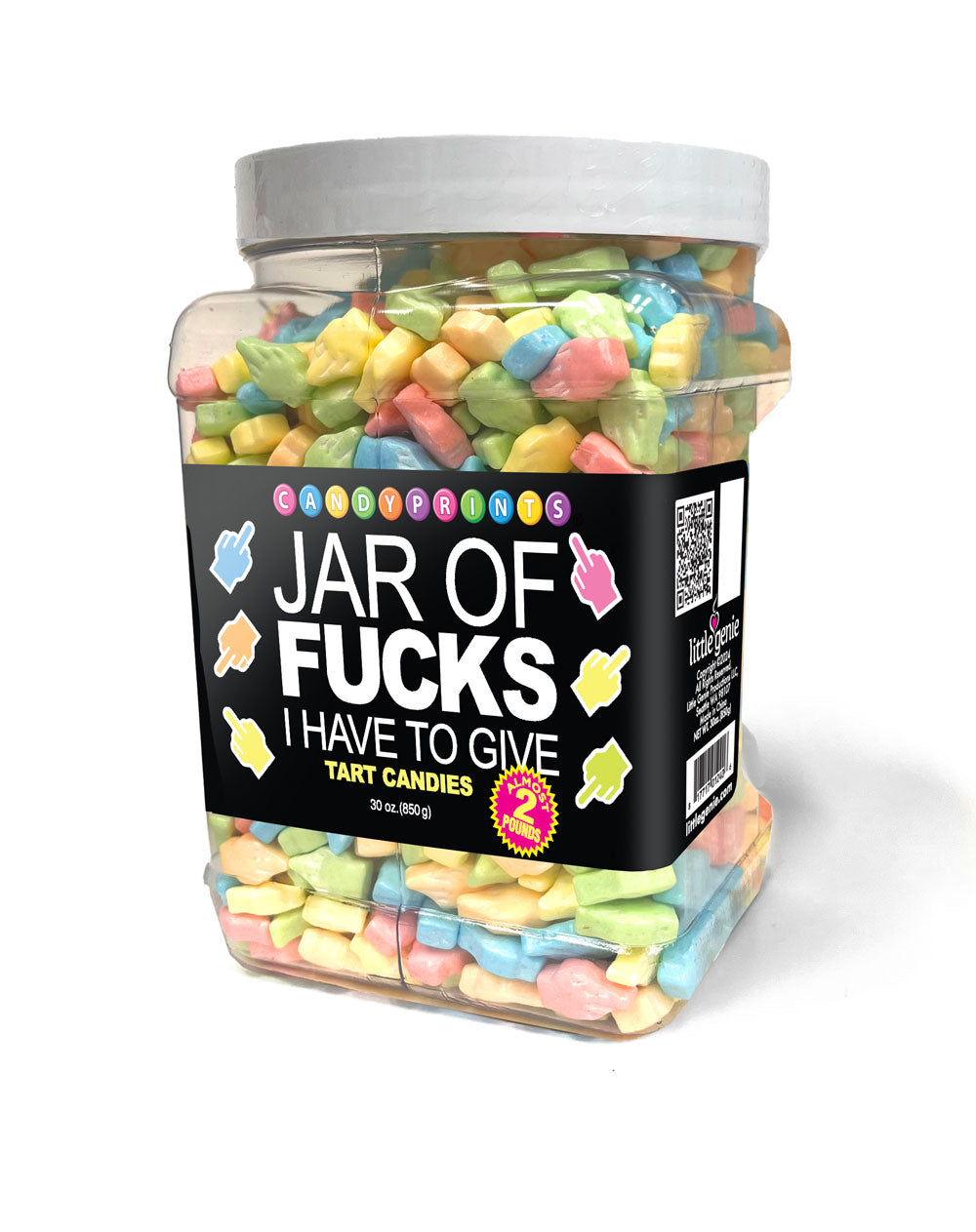 Jar of Fucks I Have to Give – Fruit Flavored Candy Jar Default Title > Novelties > Candy & Edible Items Main image